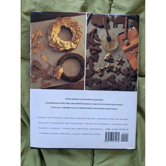 Martha Stewart's CHRISTMAS Vintage 1989 Book - Entertaining 1st Ed Hardcover EUC - Picture 6 of 16